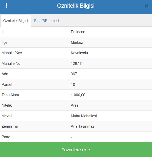 MABEL'DEN KAVAKYOLU'NDA SATILIK İMARLI 1000 M2 ARSA